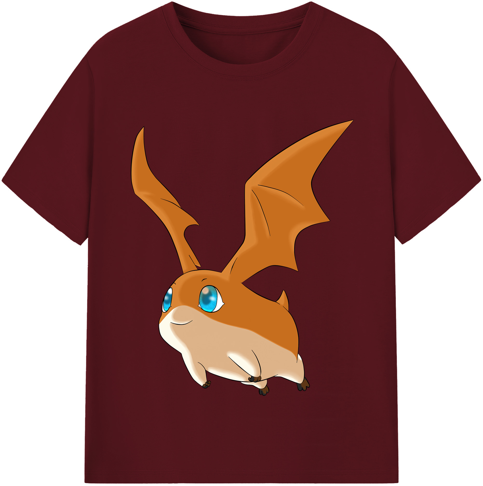（画像用） Digimon デジタルモンスター/デジモン 綿100％半袖Tシャツ（フロントプリント）